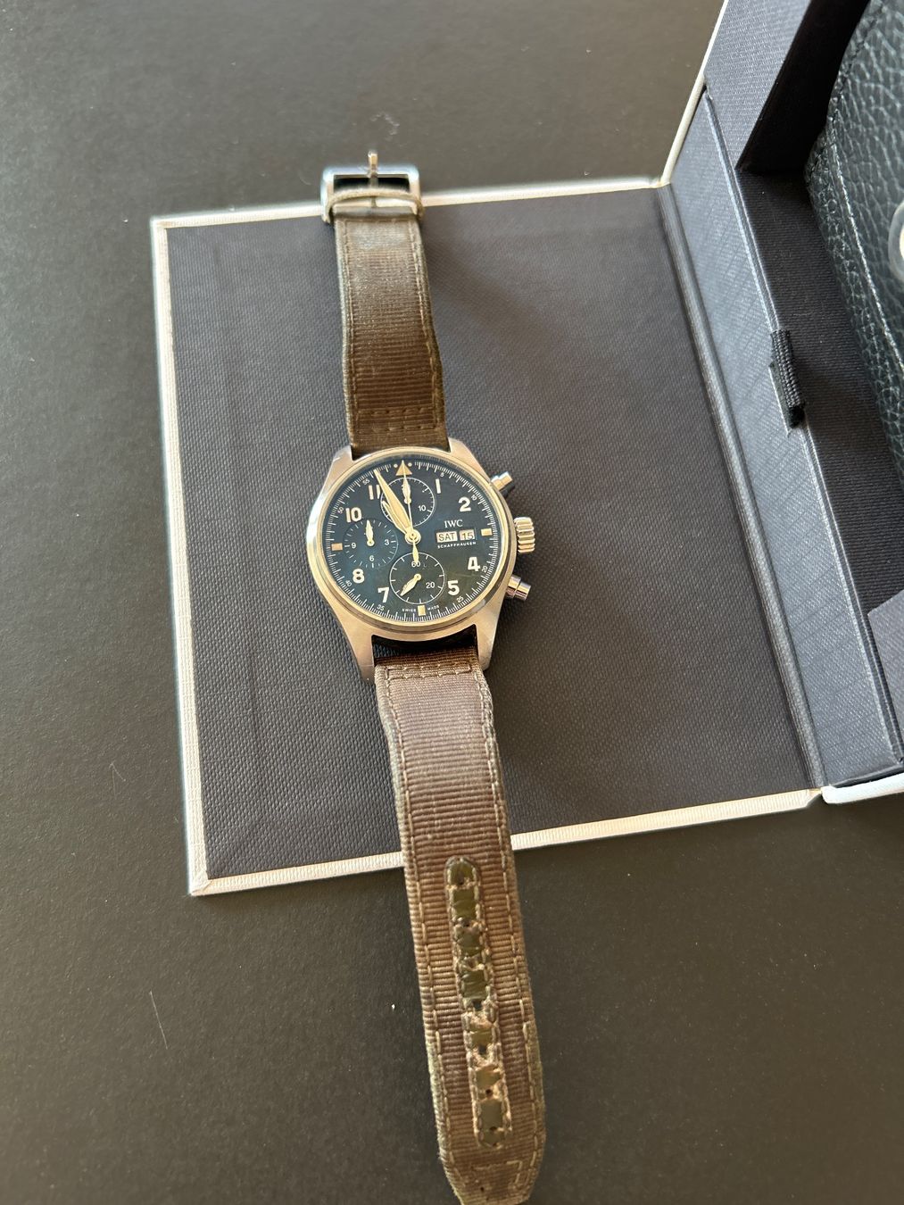 IWC Orologi: IWC - Fliegeuhr Spitfire Chronograph – Usato da Stallikon venduto da R10
