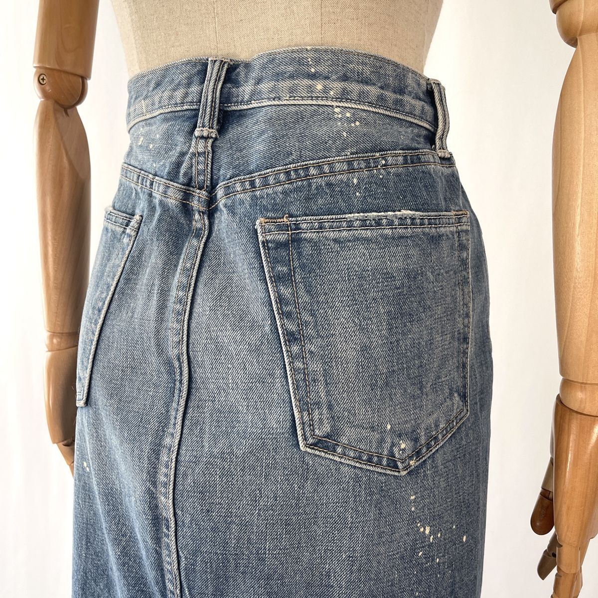 Helmut Lang Röcke: HELMUT LANG Deconstructed Denim Skirt – Neu (gemäss Beschreibung) aus Emmen von Avviivva_Com2023 6