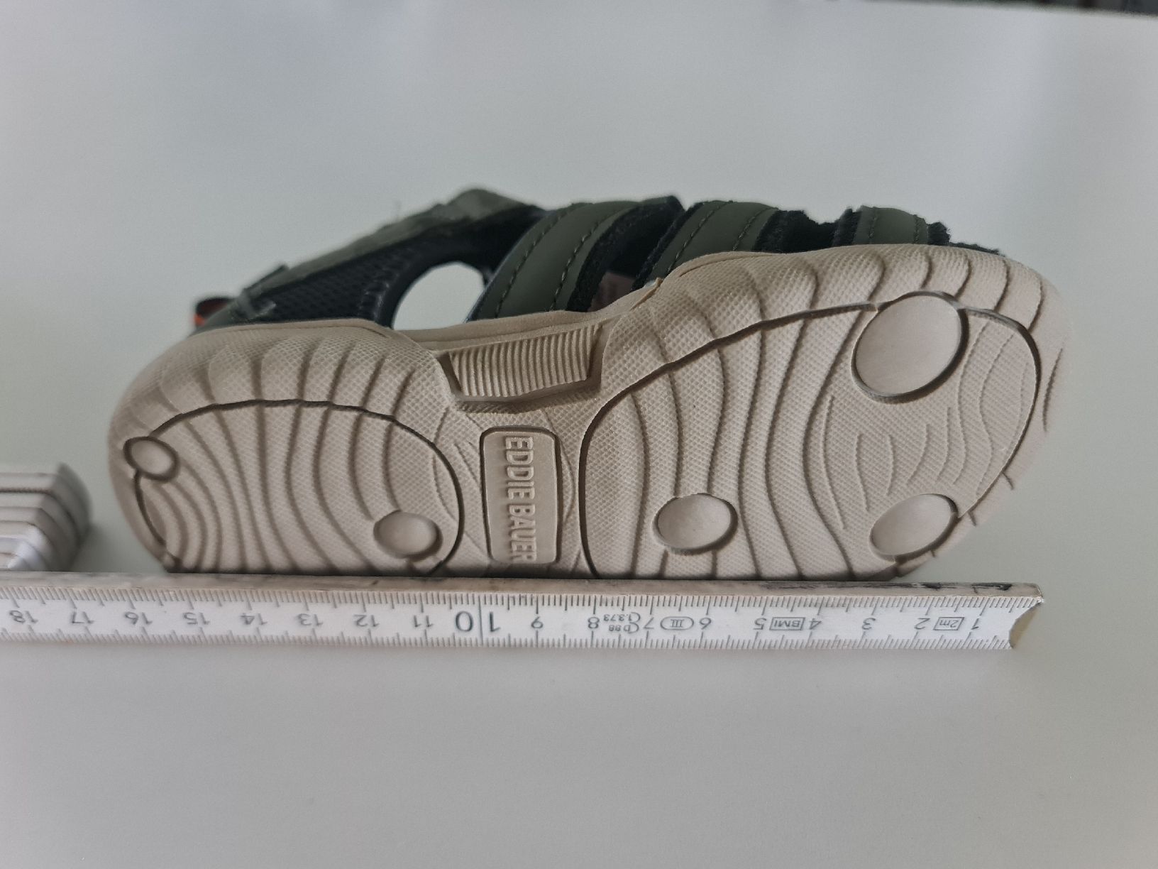 Bauer Chaussures garçon: Eddie Bauer Sandalen, Grün/Orange, Grösse 25/26 oder US 7, N – Neuf avec emballage d'origine à Noflen BE par vco_hnn7 8
