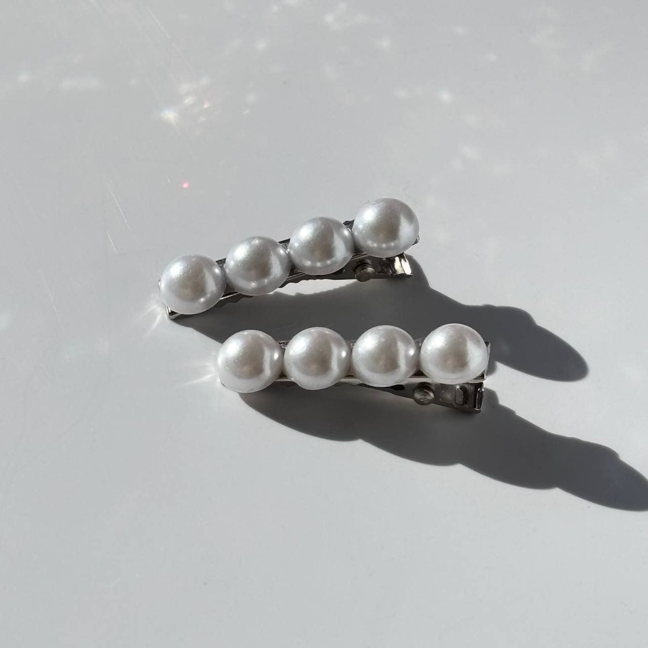 Accessori per capelli: Designer Perlen Haarspangen elegant glamour – Nuovo (secondo la descrizione) da Küsnacht ZH venduto da hof_k5zh 1
