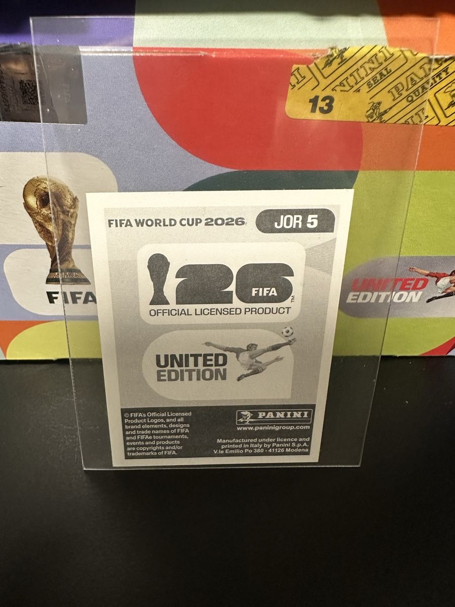 Panini Carte collezionabili: JOR 5 - Panini WM 2026 – Nuovo (secondo la descrizione) da Kreuzlingen venduto da Bes-GamingCollection 1