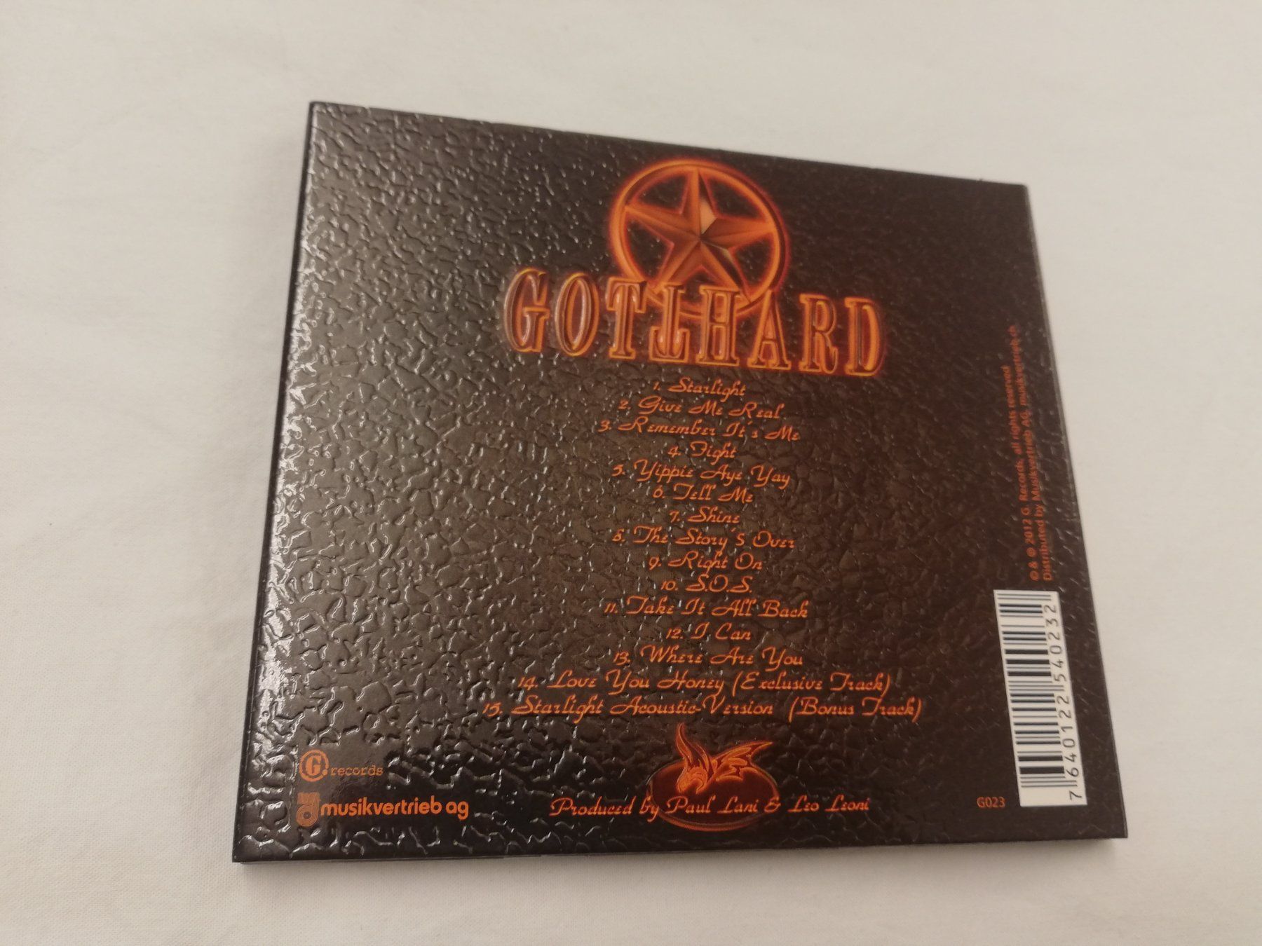 CD: GOTTHARD - FIREBIRTH – Usato da Bern venduto da Vinylsound.ch 1