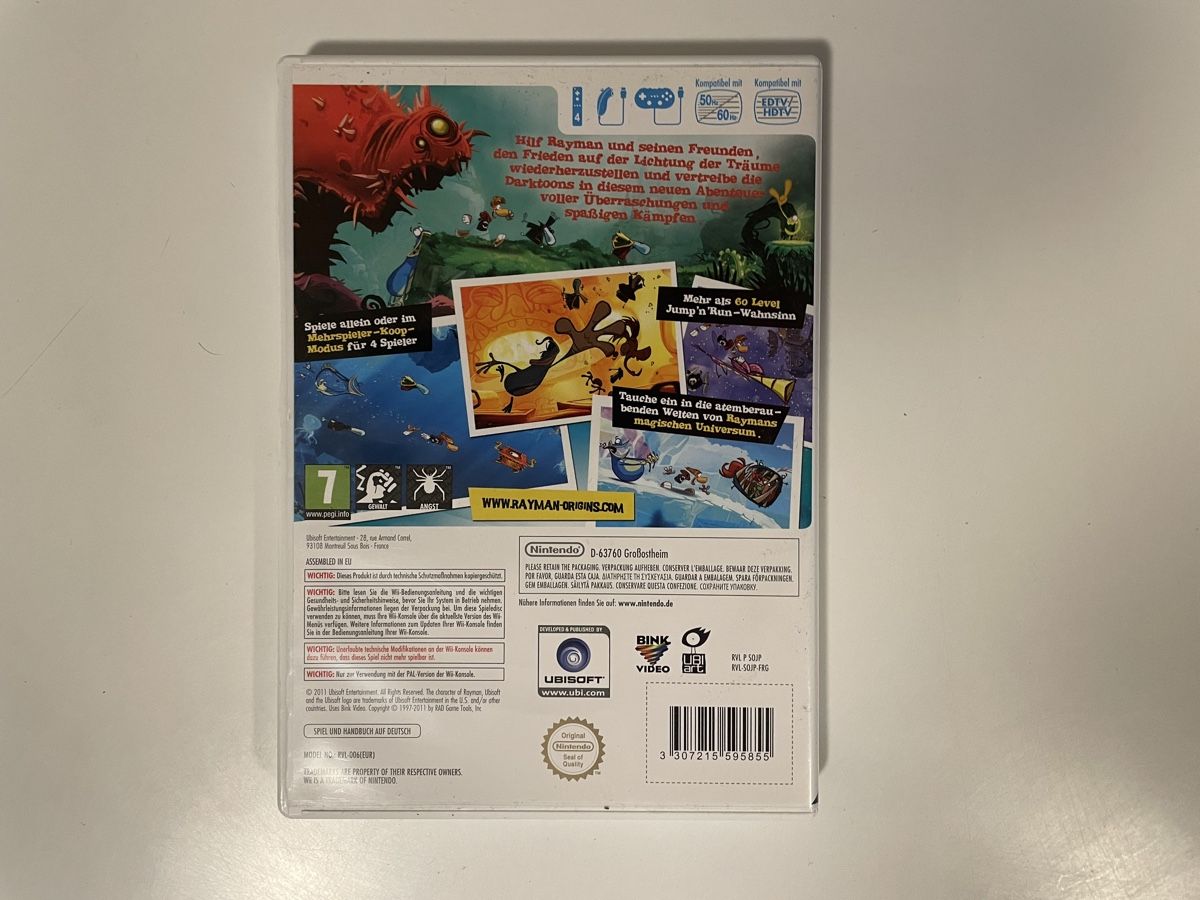 Nintendo Giochi: Rayman Origins – Usato da Susch venduto da Ascaso 1