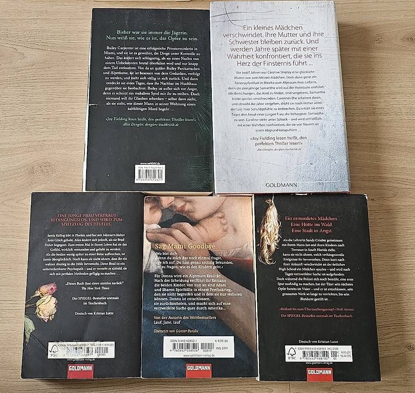 Libri: 5 Joy Fielding Bücher – Usato da Appenzell venduto da San-cu 1