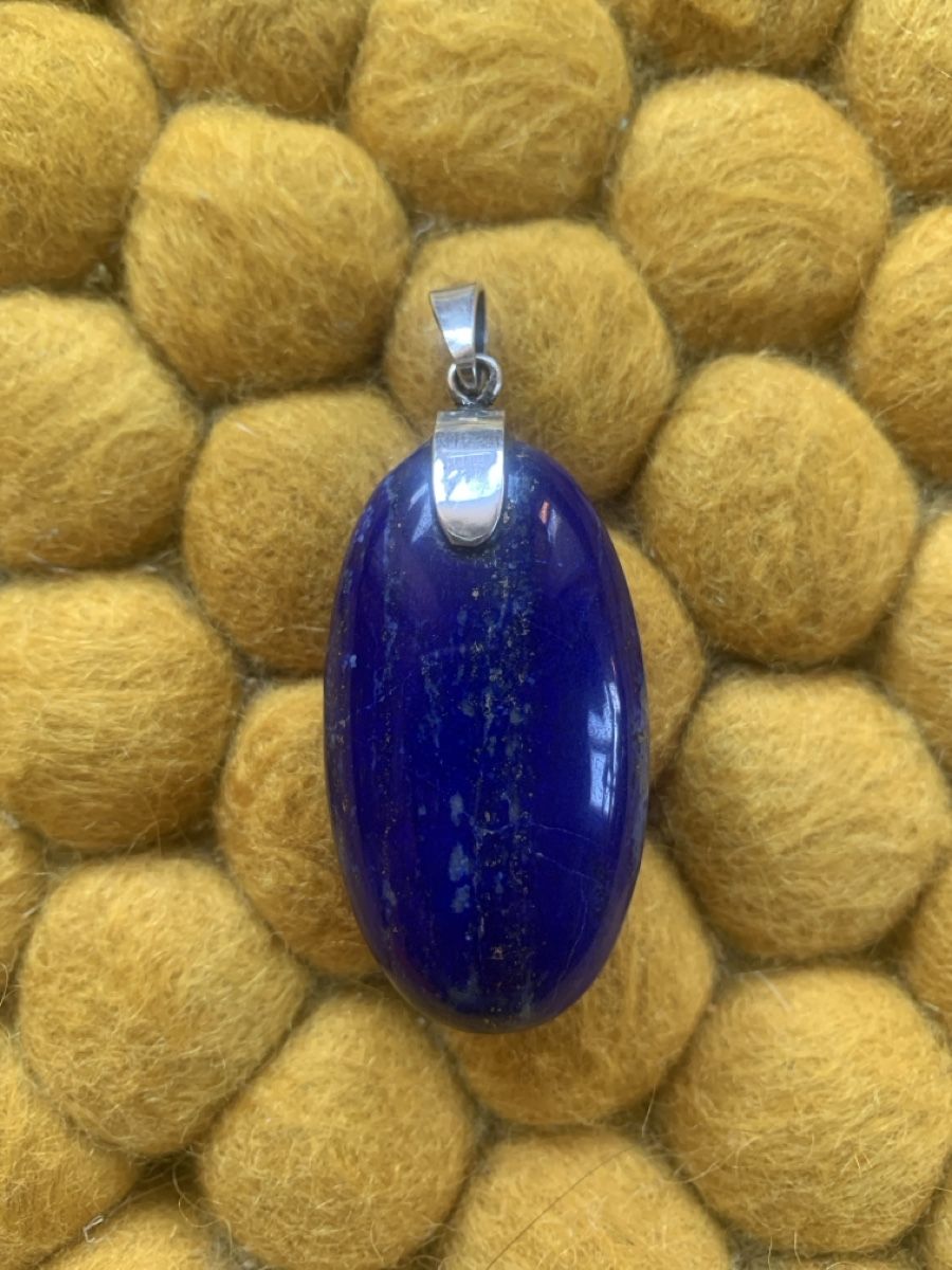 Ciondoli: Pendentif en lapis-lazuli ovale – Usato da Villars-sur-Glâne venduto da Magdaka 1