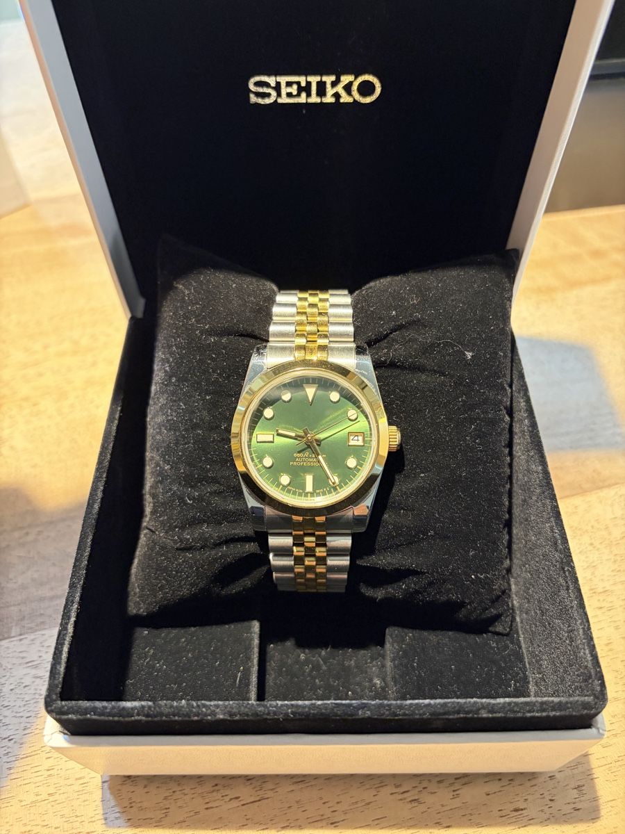 Orologi: Schöne Uhr….SRPD69 Two-Tone – Usato da Zürich venduto da Nico_Sigi 1