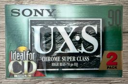 Sony - UX-S 90 Minuten Typ II Chrome 10 Stück OVP