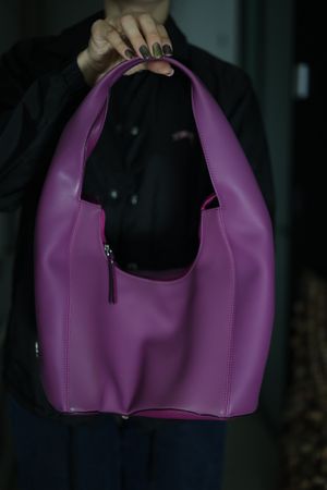 TOUS Damen Handtasche Hobo Bag Pink / Fuchsia