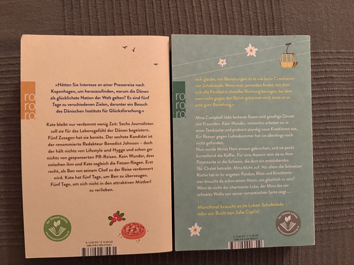 Libri: Bücher Julie Caplin, 2Stk.  – Usato da Therwil venduto da Blume814 1
