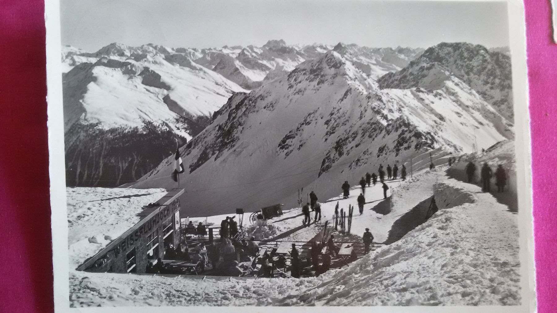 Ansichtskarten: Weissfluhjoch – Gebraucht aus Bischofszell von Joachim-115