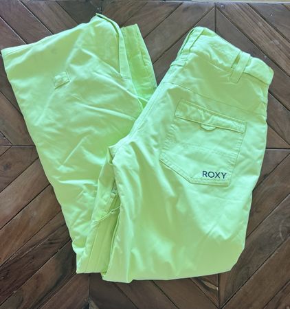 Roxy Skihose / Snowboardhose neon grün/gelb