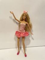 Barbie Ballerina Puppe pink Kleid Krone guter Zustand