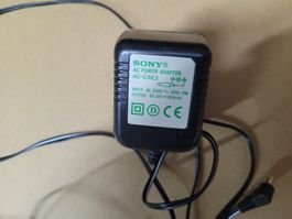 Sony AC Adapter for Radio Cassette Recorder AC-CSE2 Black 6V