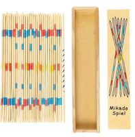 Neues 42-teiliges Holz Mikado-Set