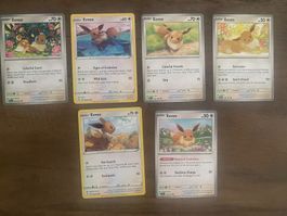 Kleine Eevee/Evoli Sammlung EN (4)