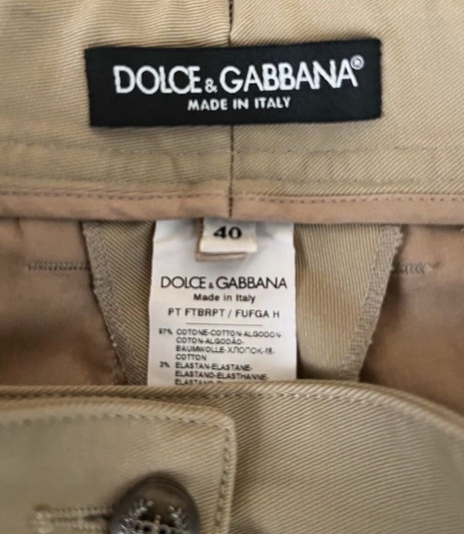 Dolce & Gabbana Pantaloni: Dolce & Gabbana Cargo Hose Beige  – Usato da St.Gallen venduto da Inasp_ 1