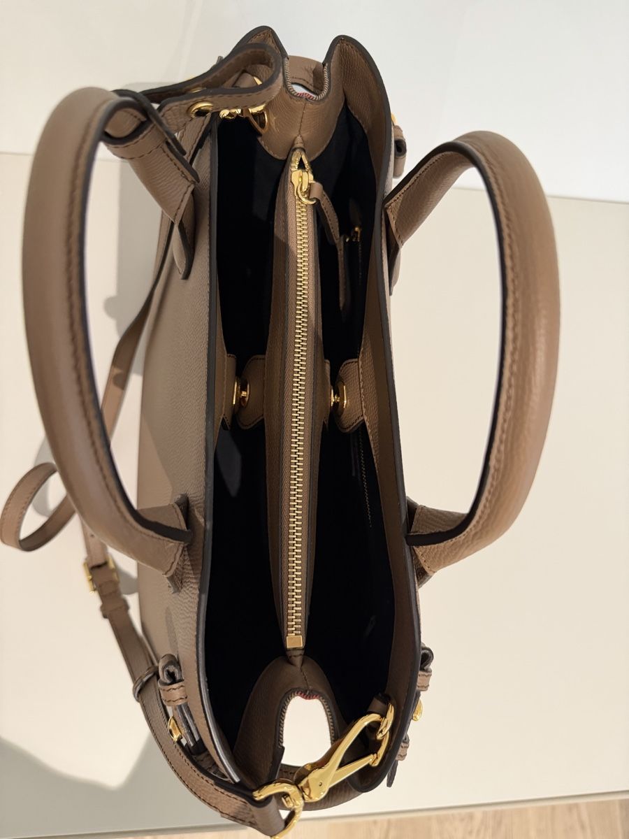 Burberry Borse da donna: Burberry Handtasche Leder Braun – Usato da Uster venduto da CDM96 5