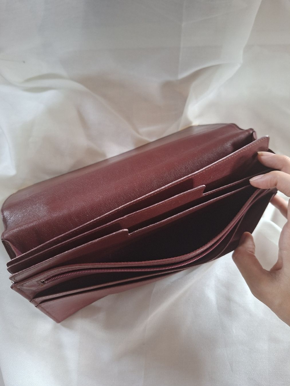 Cartier Borse da donna: Pochette Cartier en cuir – Usato da Lausanne venduto da Super-cerise 6