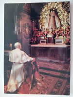 Papst Johannes Paul II Gebet bei der Madonna, dat. 1985