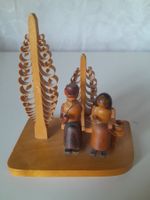 Erzgebirge Feierabend-Pärchen, ca. 1970, alt