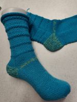 Handgestrickte Socken Gr 35-37