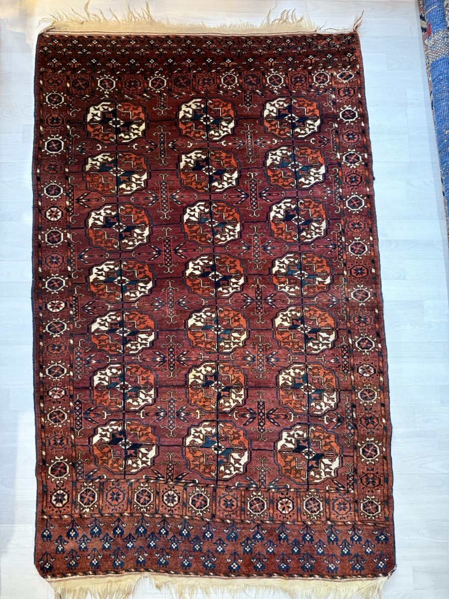 Teppiche: Echter, antiker Teppich Buchara 175x108.cm – Gebraucht aus Büron von Filadefia-888
