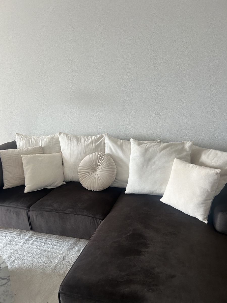 Divani: Ecksofa mit Kissenset – Usato da Aarburg venduto da mel_t6n9 3