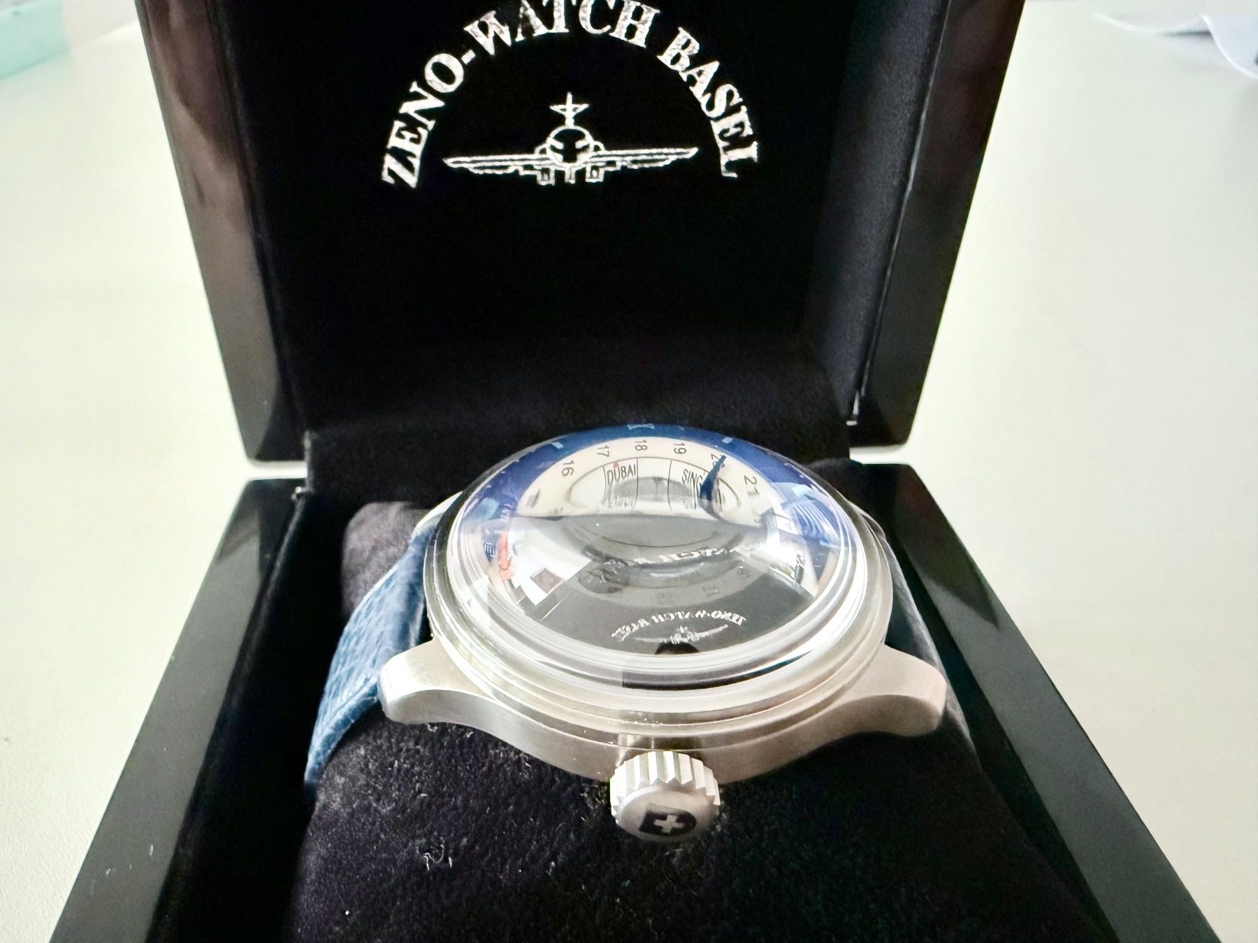 Zeno Uhren: ZENO OS Polar Worldtimer Automatic -Ltd.x/300 -SRP Fr.3998.- – Neu und originalverpackt aus Le Mont-sur-Lausanne von LycaGallery 5