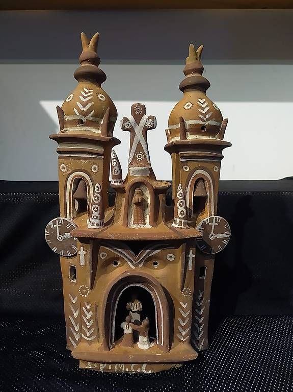 Tutte le decorazioni: Keramikkirche Vintage – Usato da Samstagern venduto da Karibik64