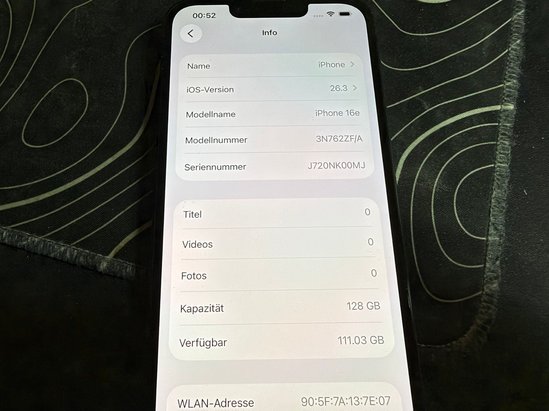 Apple Handys / Smartphones: Iphone 16E 128Gb#195 – Gebraucht aus Au SG von bah_6f5w 4