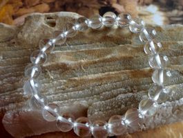 Armband - Bergkristall- klar