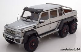 Mercedes Benz G63 AMG 6x6 silber 2013 / AUTOart 1:18