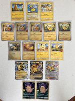 Pokémon Pikachu Lot 17 Cards Promos, Flying Pikachu, Pikachu