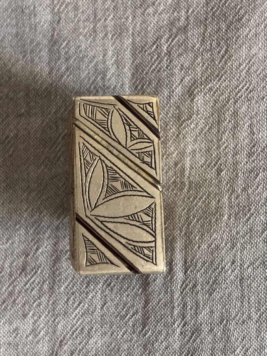 Bagues: Engraved Amazigh /Tuareg Style Ring rectangular – D'occasion à Zürich par cla_v6hx