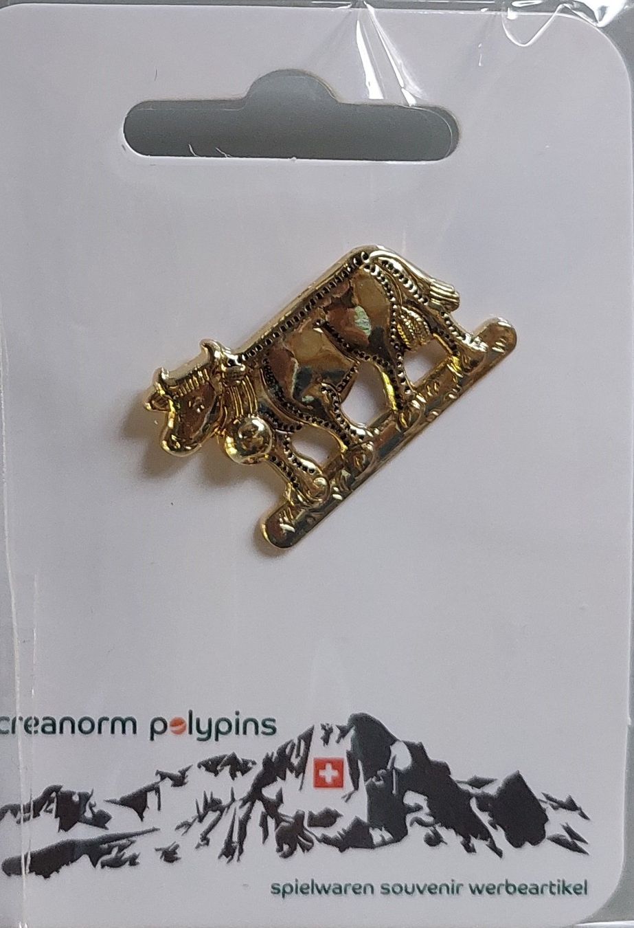 Plaketten & Abzeichen: Pin einer Kuh – Neu und originalverpackt aus Ebikon von Mercata56