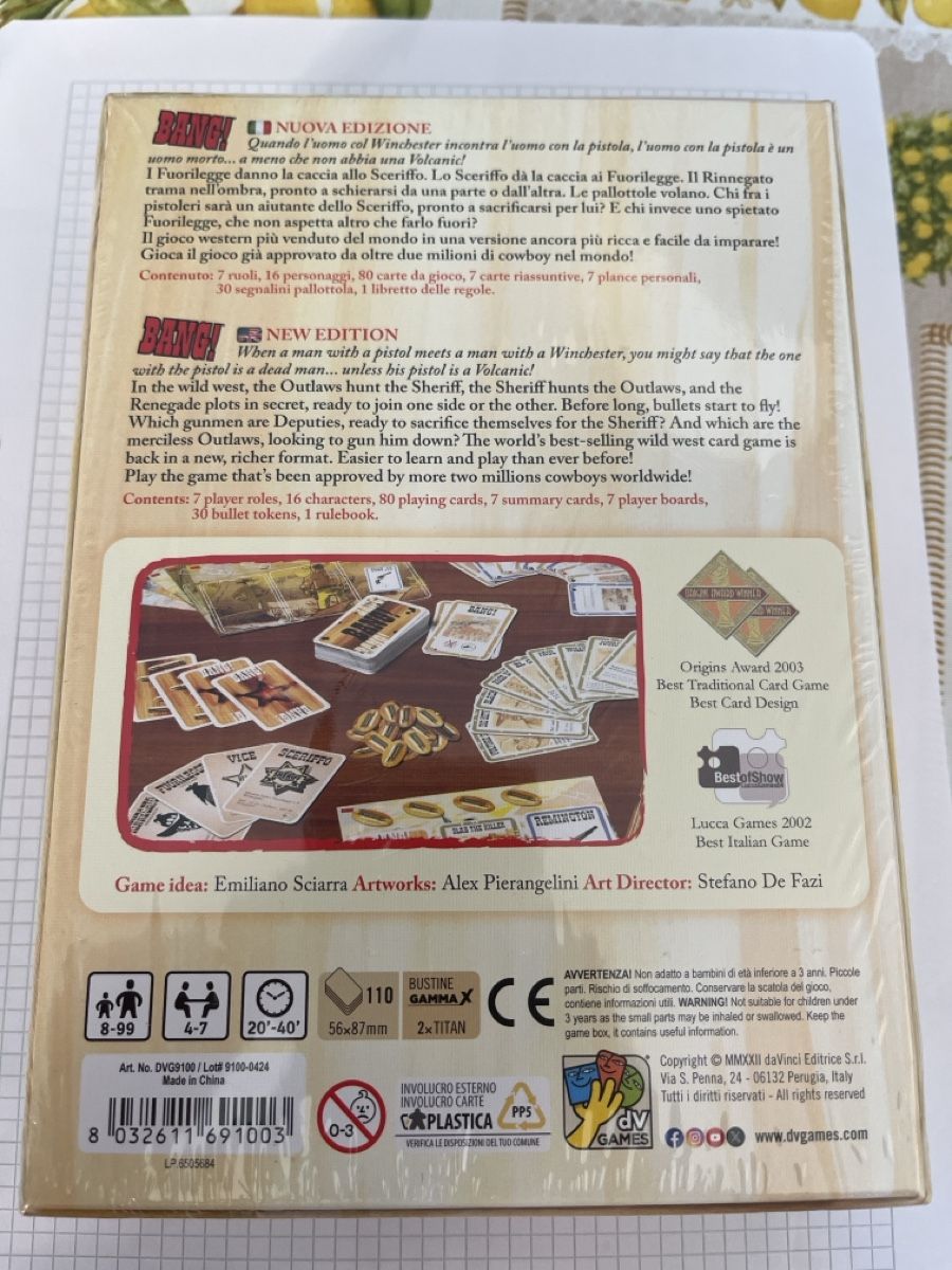 Spiele: Bang – Neu und originalverpackt aus Lugano von eli_27zr 1