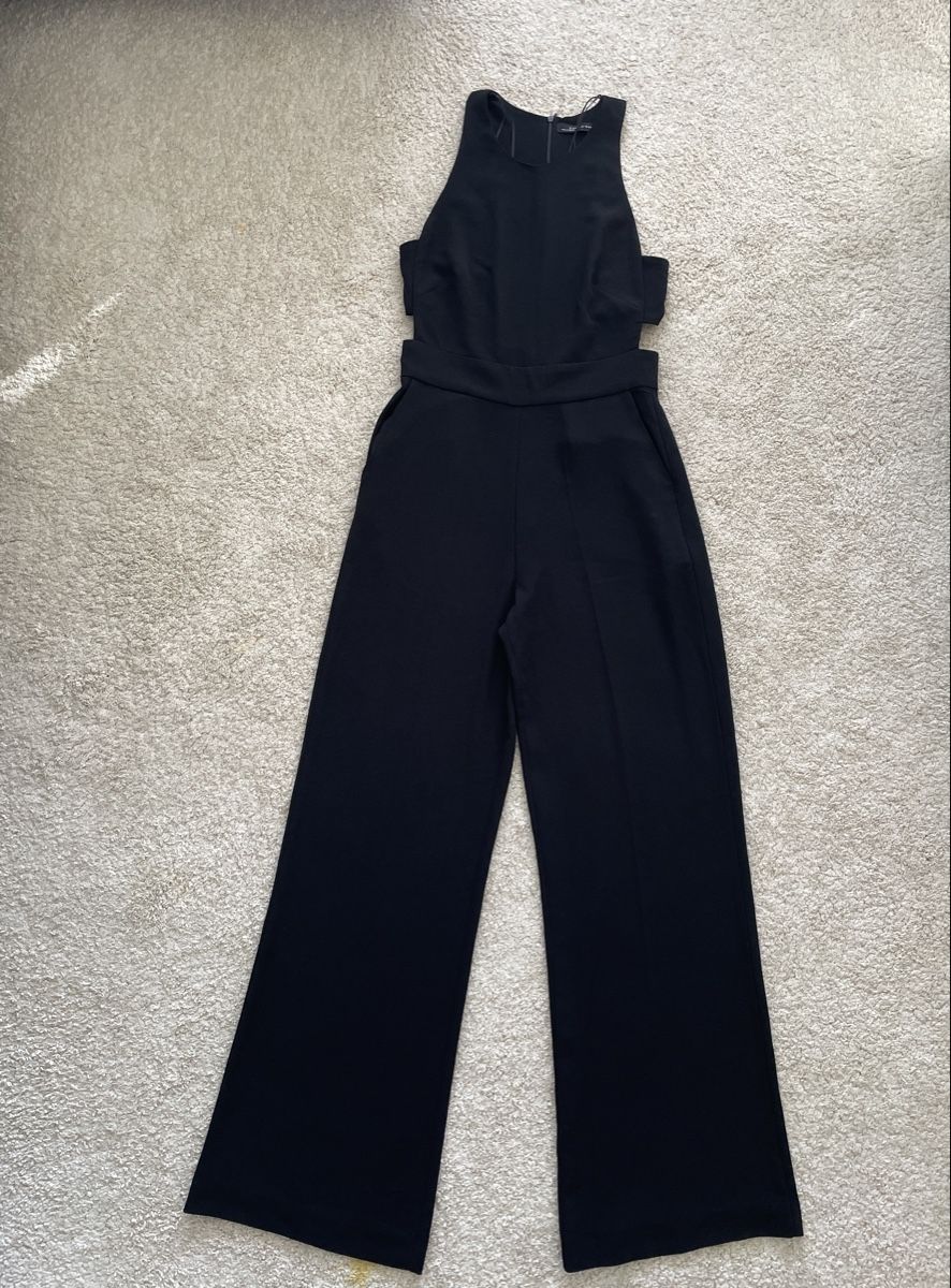 Zara Tute: Black Jumpsuit with Cutout Sides – Usato da Zürich venduto da kap_7btt