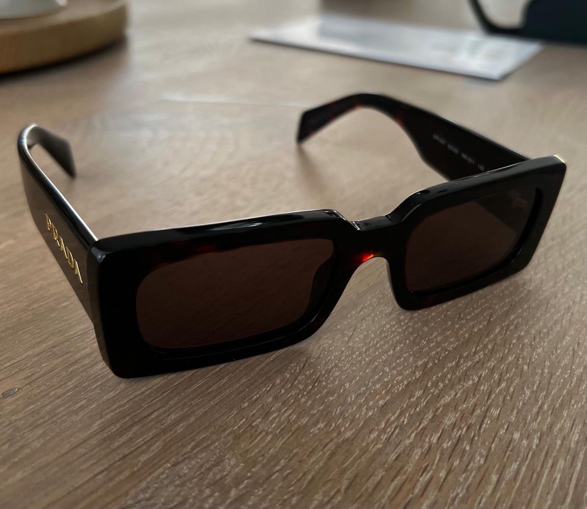 Prada Occhiali & Lenti: Prada Sonnenbrille PR A07S braun – Nuovo (secondo la descrizione) da Liebefeld venduto da sunsunshine 5