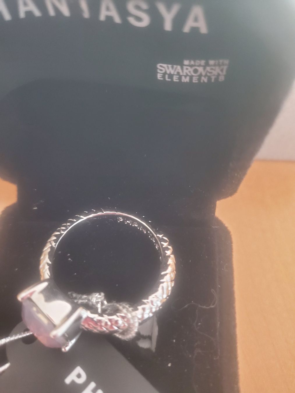 Swarovski Ringe: Swarowski Damenring 925 Sterling Silber Grösse 62 – Neu (gemäss Beschreibung) aus Balsthal von redcarpet 1