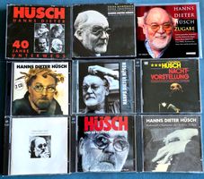 Hanns Dieter Hüsch -  9 CD-Veröffentlichungen - s. Bild