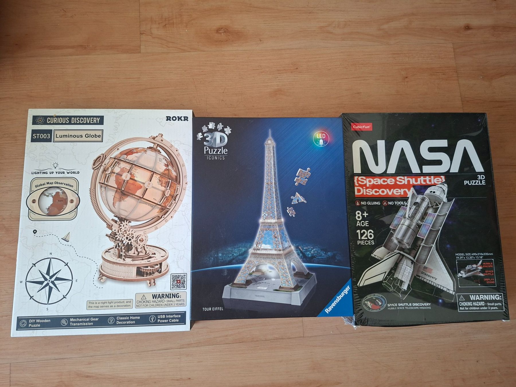 Puzzle: Brand new 3D puzzles – Nuovo e nell'imballaggio originale da Brugg AG venduto da vir_7m2y