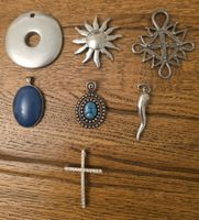 Modeschmuck Anhänger Set 7 Stück verschiedene Motive