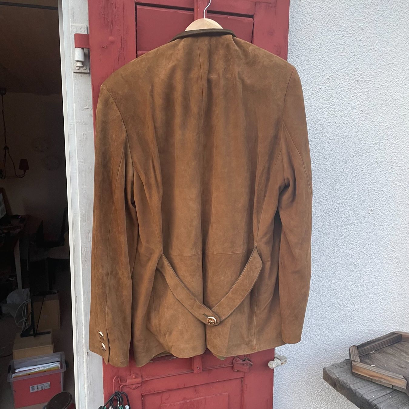 Jacken: Vintage handmade real leather Jacket – Neu (gemäss Beschreibung) aus Klosters von Hondaer 1