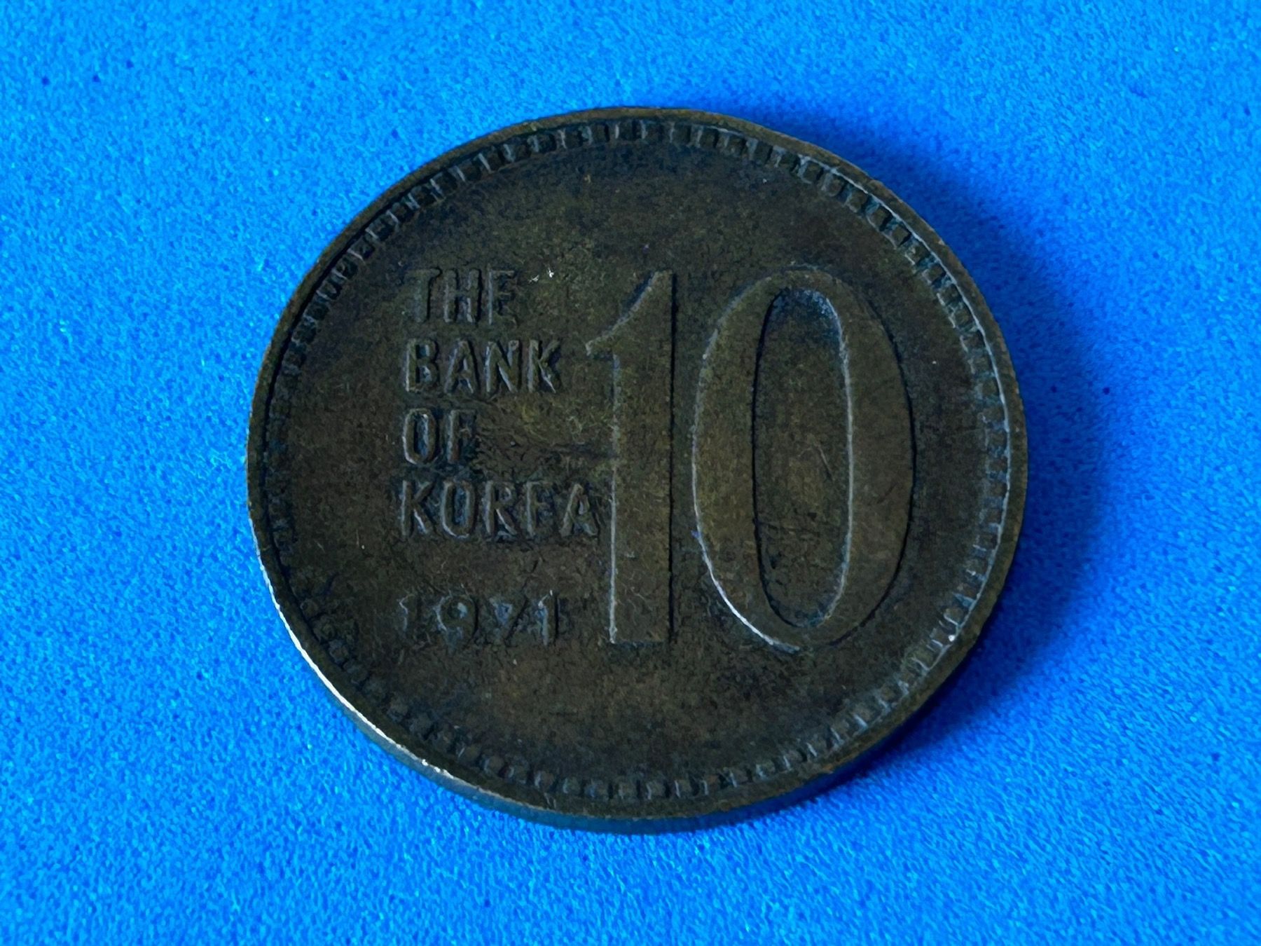 Tutti le monete: South Korea - 10 Won 1971 – Usato da Corcelles NE venduto da AJKader 5