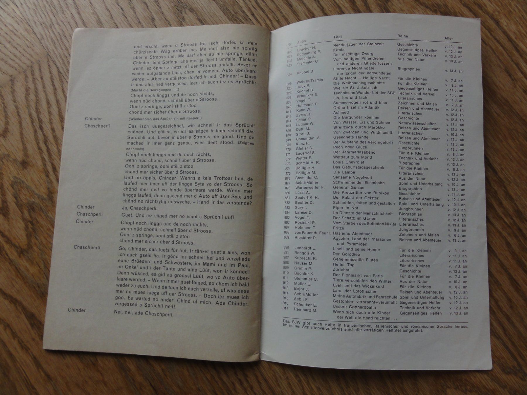 Libri: SJW: Kasperli Nr. 584 – Usato da Riedholz venduto da Taweva 4