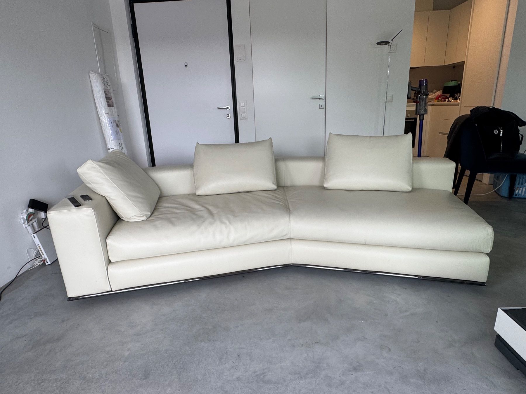 Minotti Divani: Minotti Hamilton Leder Sofa – Usato da Andermatt venduto da sunshine2025 6
