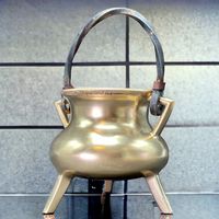 Chaudron en bronze