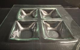 Glashalter für Kerzen oder Snacks