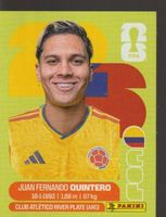 FIFA WORLD CUP 2026 Panini Sticker COL 15 JUAN F. QUINTERO