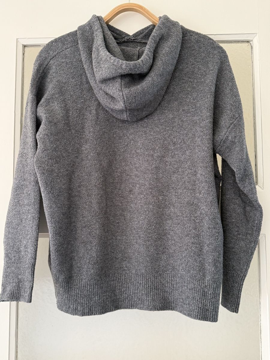 Zara Maglioni & Felpe: Zara Strick-Hoodie, Gr. M, Grau – Usato da Basel venduto da zukk_ 3